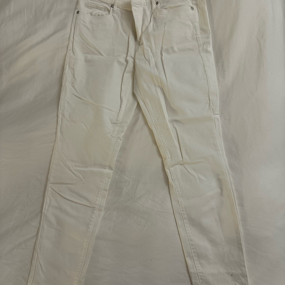 LOFT White Skinny Jeans Classic Style